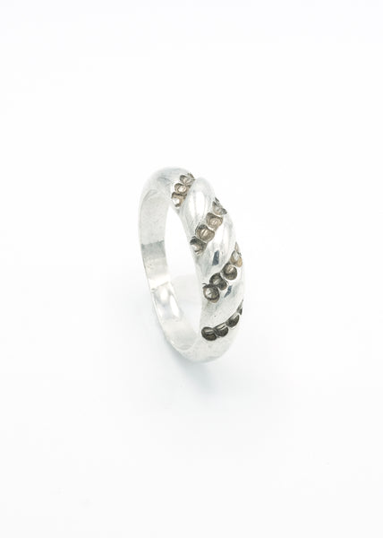 Twisted Rope Sterling Silver Ring
