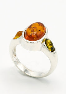 Multi Amber Ring