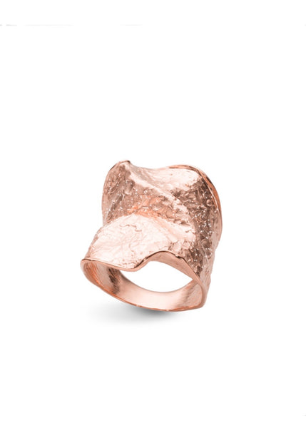 Textured Sterling Silver Ring